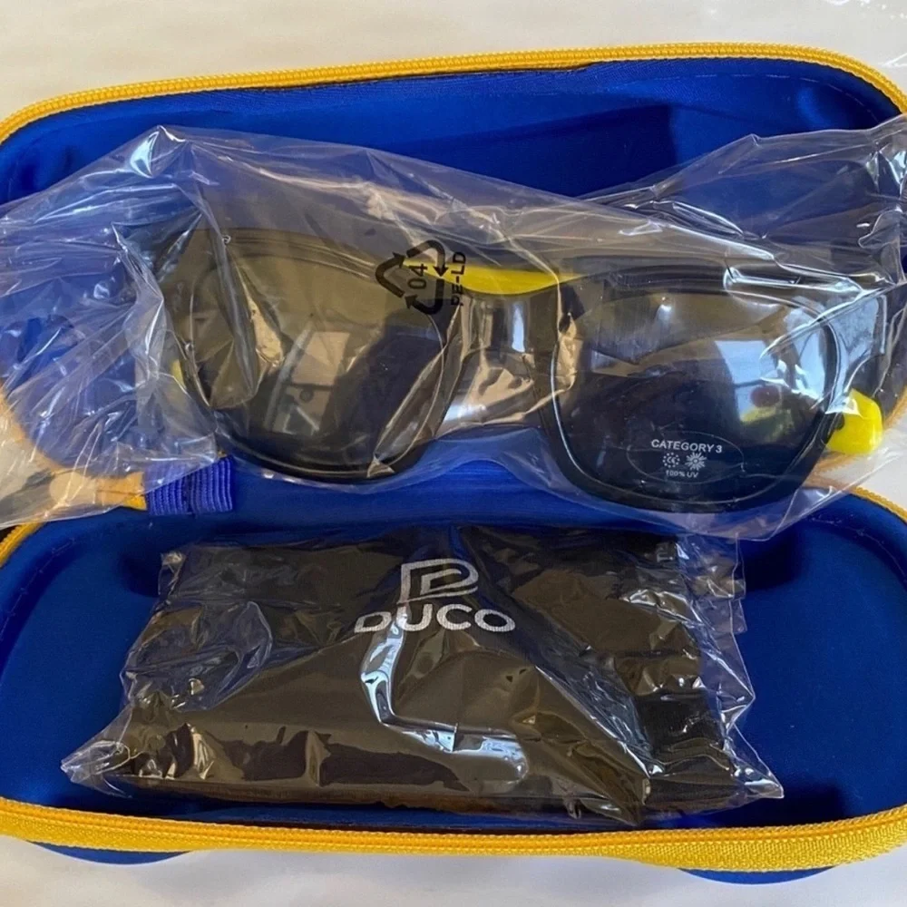 Kids Sunglasses and Car Case